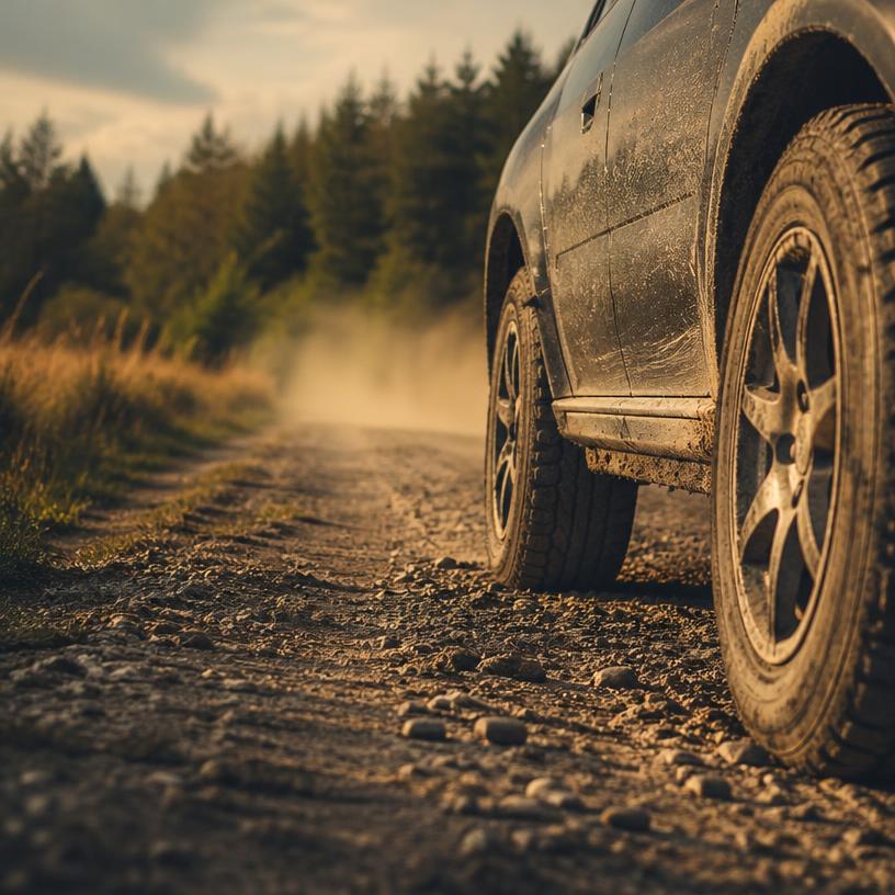 Dreckige Reifen und Staubgeschichten