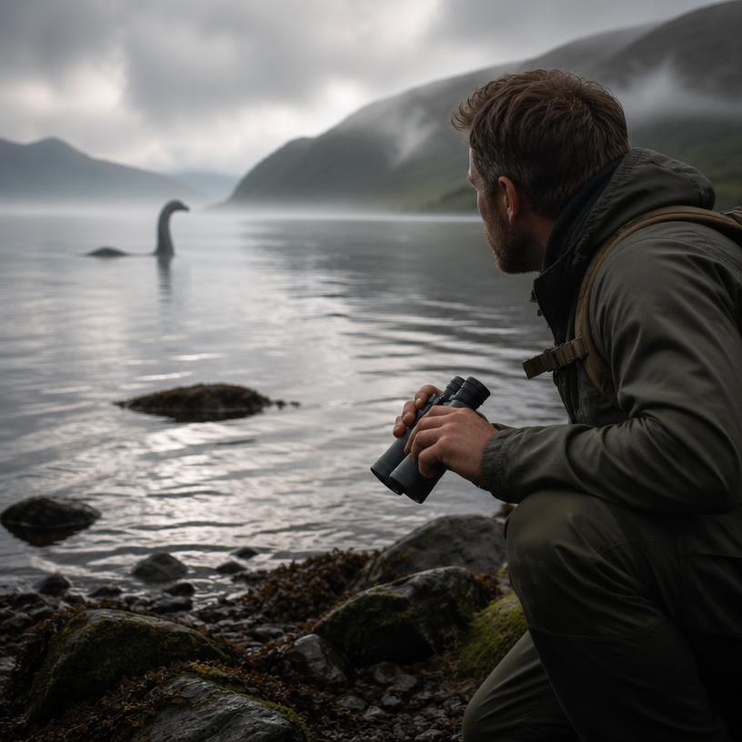 Auf den Spuren von Nessie: Ein Abenteuer im Nebel