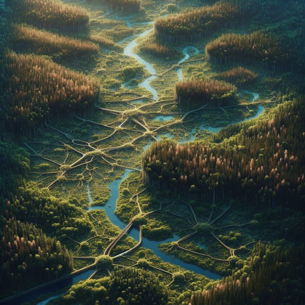 Ökologische Zusammenhänge im Waldökosystem