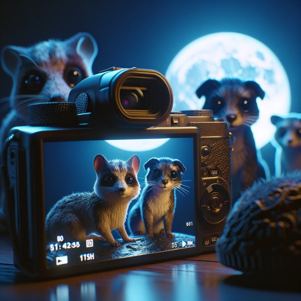 Die Geheimnisse der Nacht: Haustiere im Verborgenen