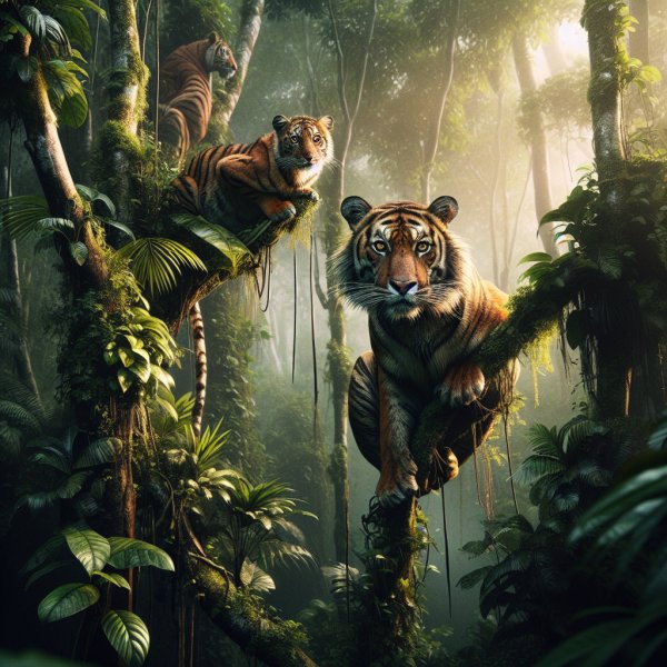 Dschungel-Challenge: Tiere der asiatischen Wildnis