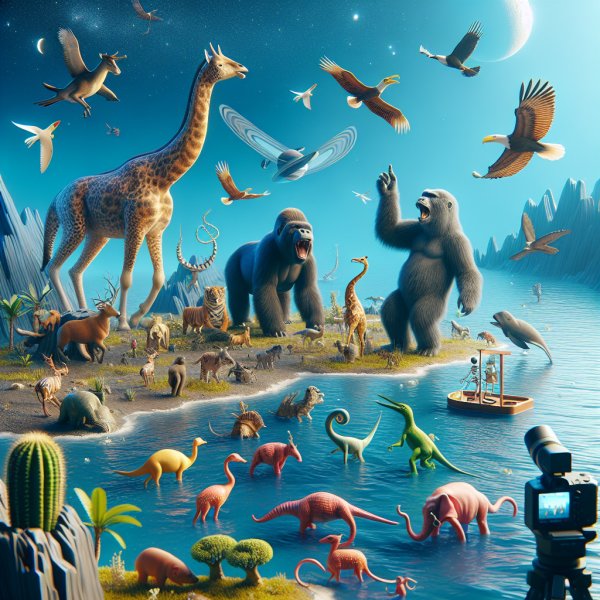 Entdeckung der Tierwelt: Ein Quiz für Kinder