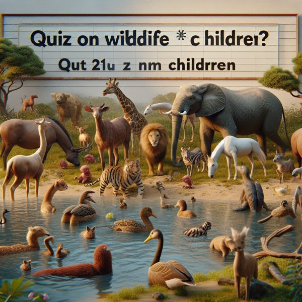 Tierwelt Quiz für Kinder