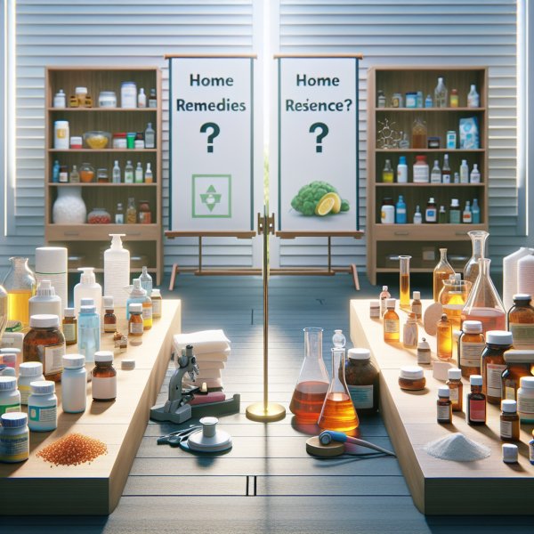 Kampf der Meinungen: Hausmittel oder Wissenschaft?