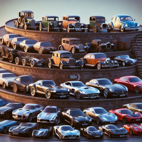 Die Entwicklung legendärer Automarken im 20. Jahrhundert