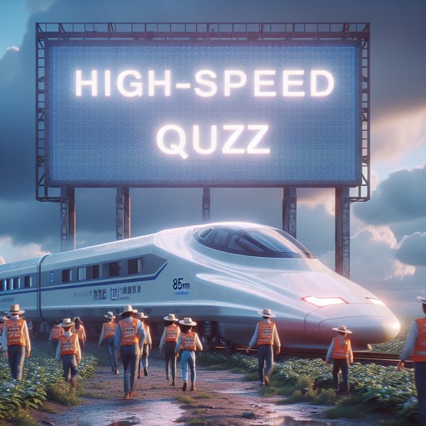 Hochgeschwindigkeitszüge Quiz