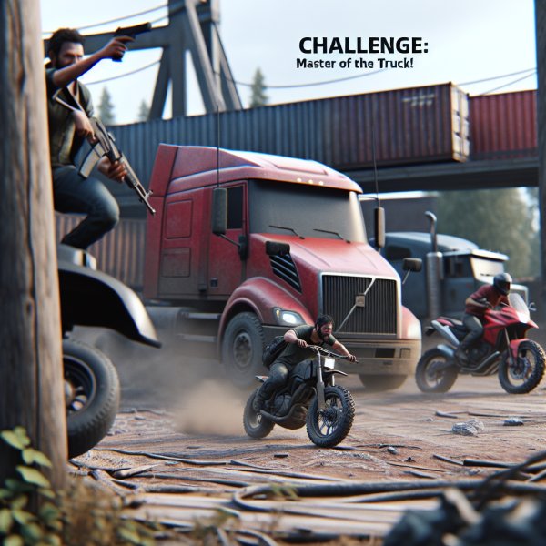 Herausforderung: Meister der Lastkraftwagen!