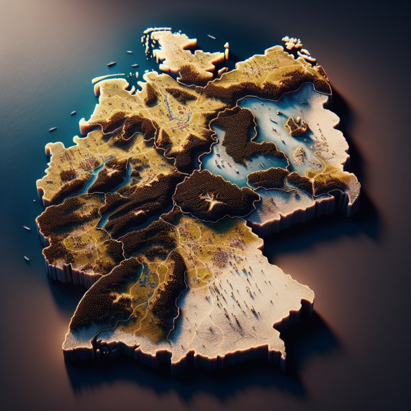 Geografisches Wissen über die Bundesrepublik Deutschland