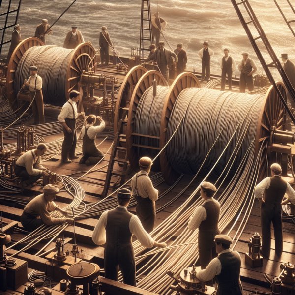 Die Erfindung des ersten Transatlantikkabels