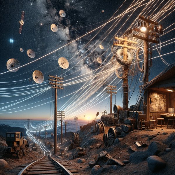 Die Entwicklung der Kommunikation: Vom ersten Transatlantikkabel bis Starlink