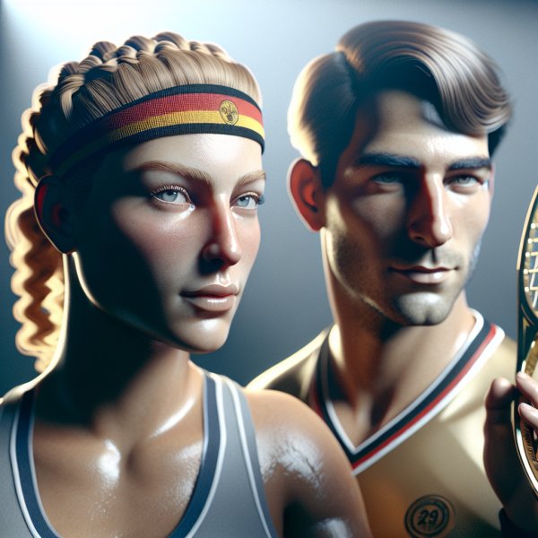 Die goldenen Jahre des deutschen Tennis: Steffi Graf und Boris Becker