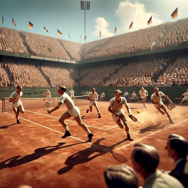 Tennis-Herausforderung: Die goldene Ära des deutschen Tennis!