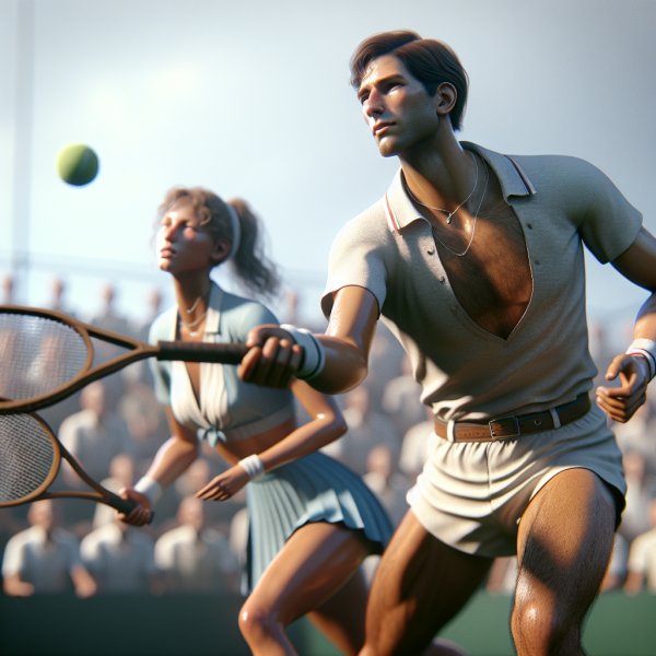 Die goldenen Jahre des deutschen Tennis: Steffi Graf und Boris Becker