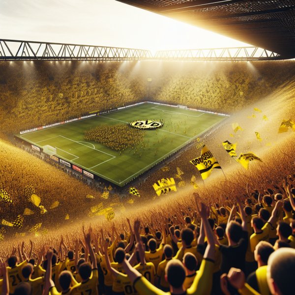 Die Gelbe Wand: Das unbesiegbare Erbe von Borussia Dortmund!