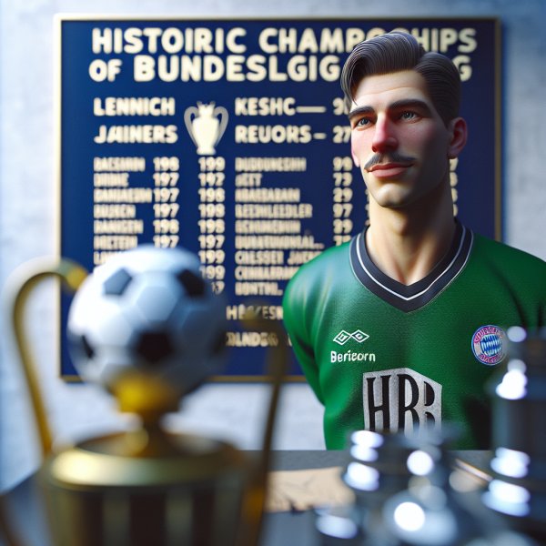 Die Bundesliga: Historische Meisterschaften und Rekorde