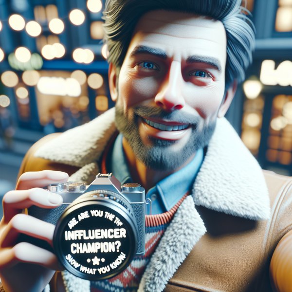 Bist du der Influencer-Champion? Zeige, was du weißt!