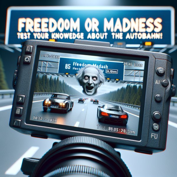 Freiheit oder Wahnsinn: Teste dein Wissen über die Autobahn!